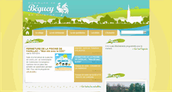 Desktop Screenshot of mairie-beguey.fr
